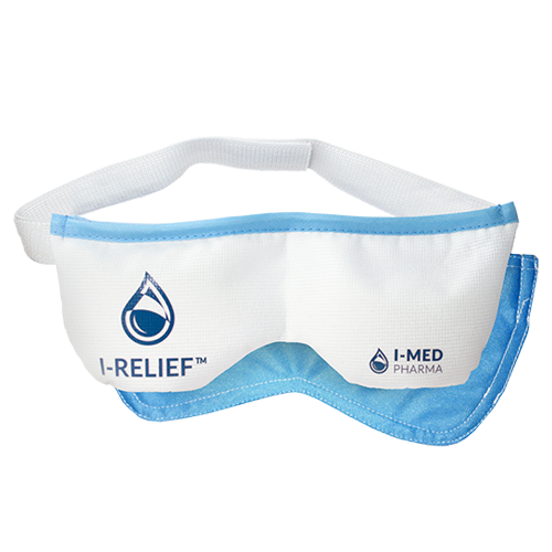 I-RELIEF heated eye mask for dry eye treatment