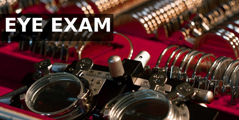 Eye test with Essilor R800 at Fantastic Glasses Okotoks