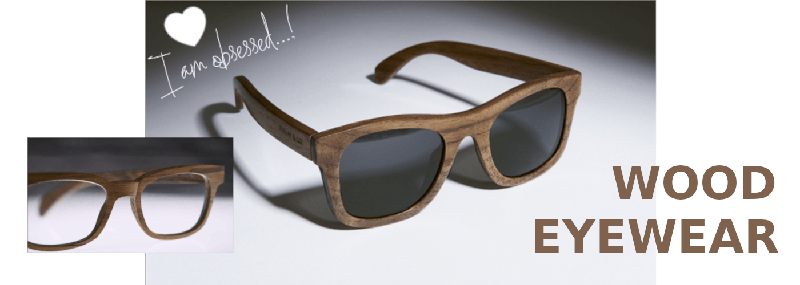 Wood eyeglasses frames Okotoks