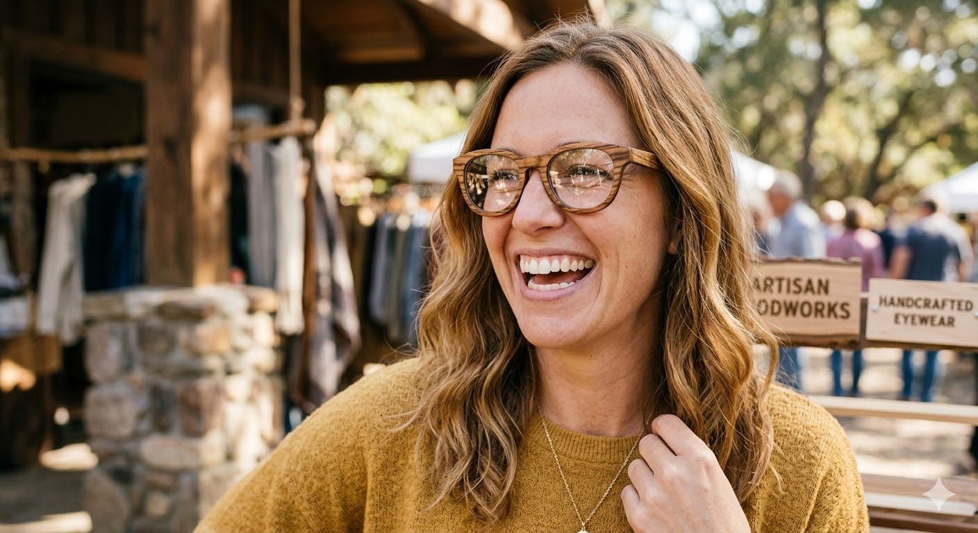 Wood eyeglasses frames Okotoks