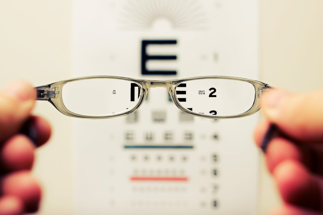 Essilor R800 precision eye test in a modern optometry clinic in Okotoks.
